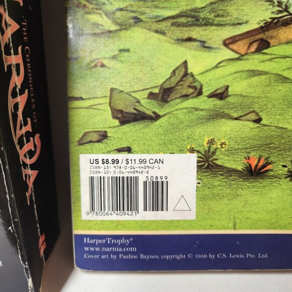 C.S. LEWIS BOOK BUNDLE THE LION WITCH WARDROBE CHRONICLES of NARNIA BOOKS Comes - Picture 7 of 8
